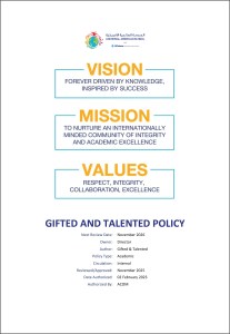 Final 261101 Gifted and Talented Policy-1